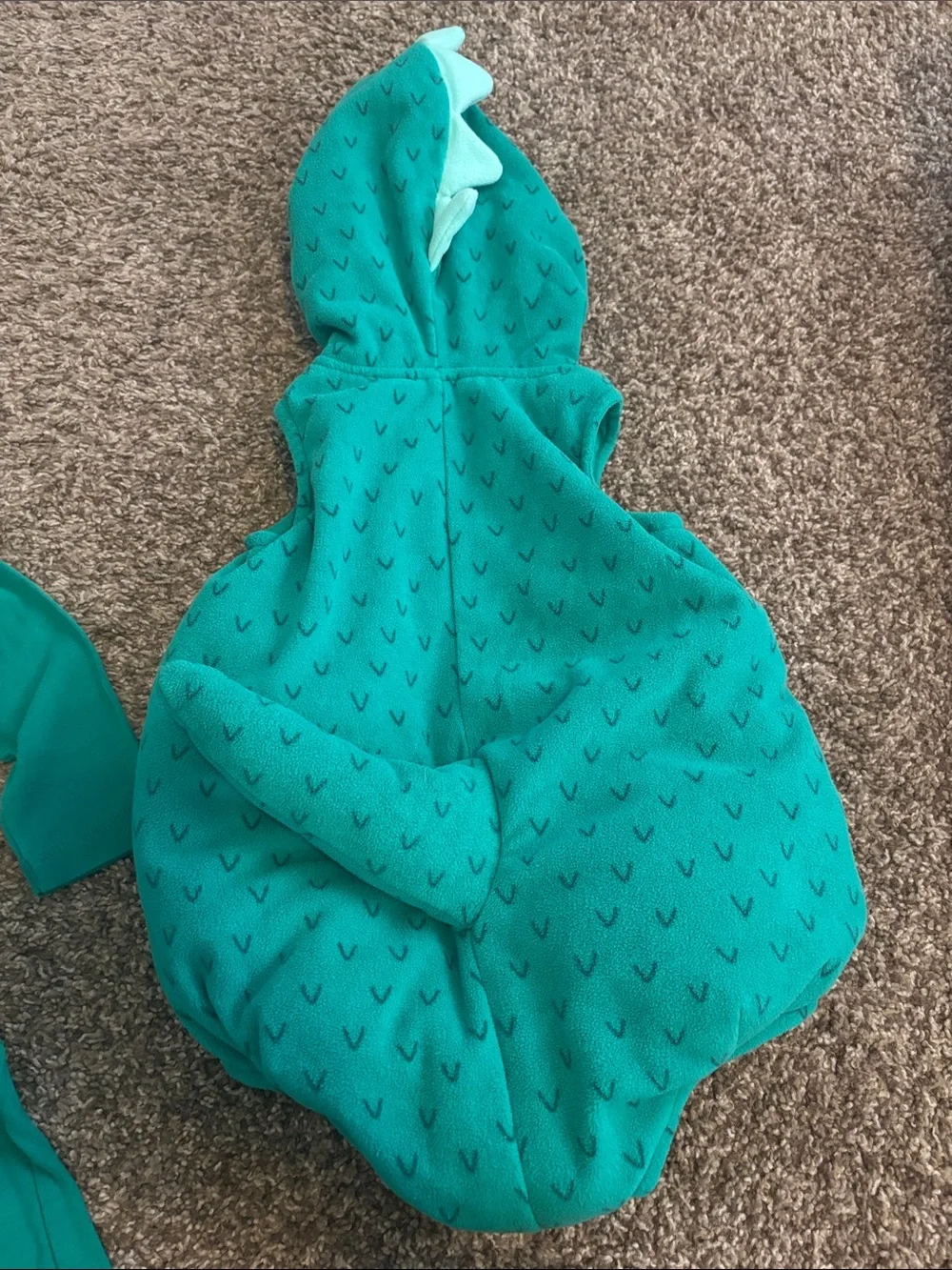 Green Toddler Dino Costume set